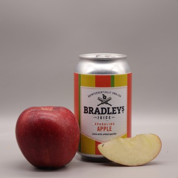 Bradley's Sparkling Apple Can 33cl
